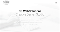 Desktop Screenshot of cs-websolutions.com